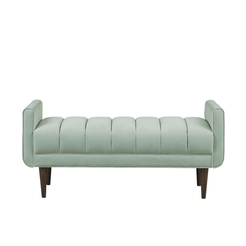 Banc d'appoint rembourré moderne