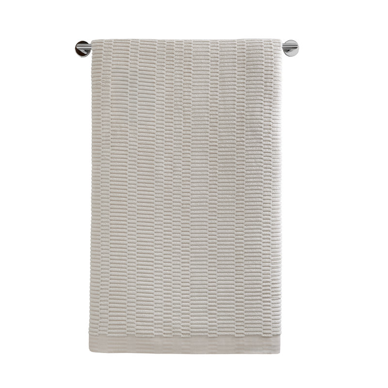 Brickell Wash Towel, Ivory