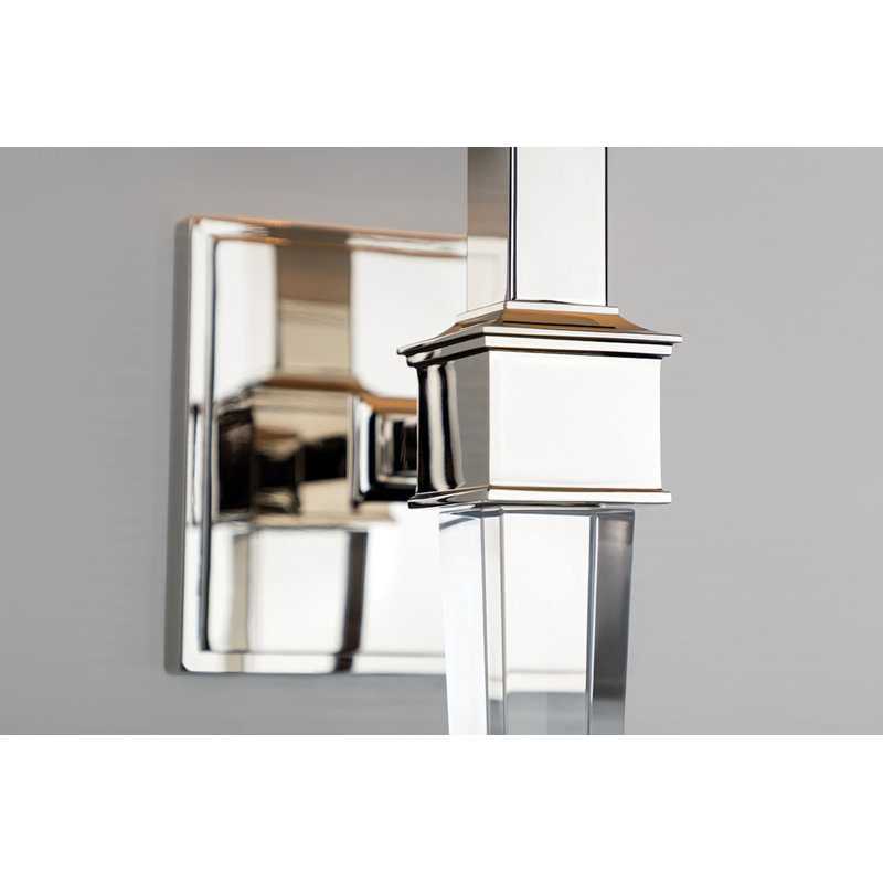 Ruskin 1 - Light Wallchiere, Polished Nickel