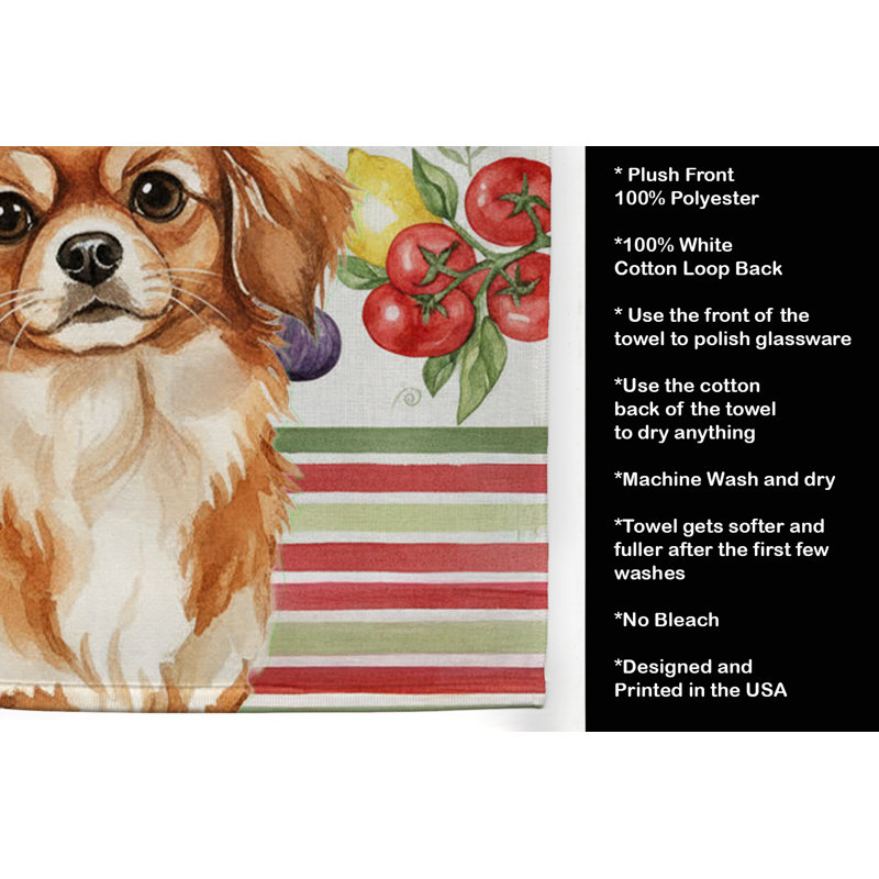Essuie-tout rouge Red Tibetan Spaniel, Red Tibetan Spaniel