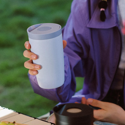 350ml Double Wall Insulated Stainless Steel Travel Mug 