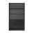 83" H Black Pine Display Dinning Hutch With Pegboard & Drawers