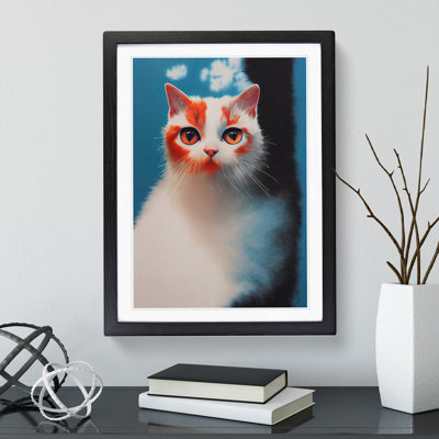 Lovely Cat - Framed Print