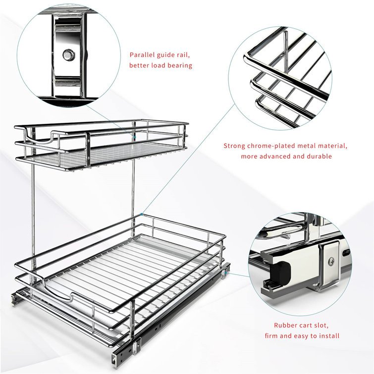 Rebrilliant Steel Pull Out Drawer & Reviews