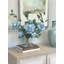 Hydrangea In Glass Vase With Acrylic Water