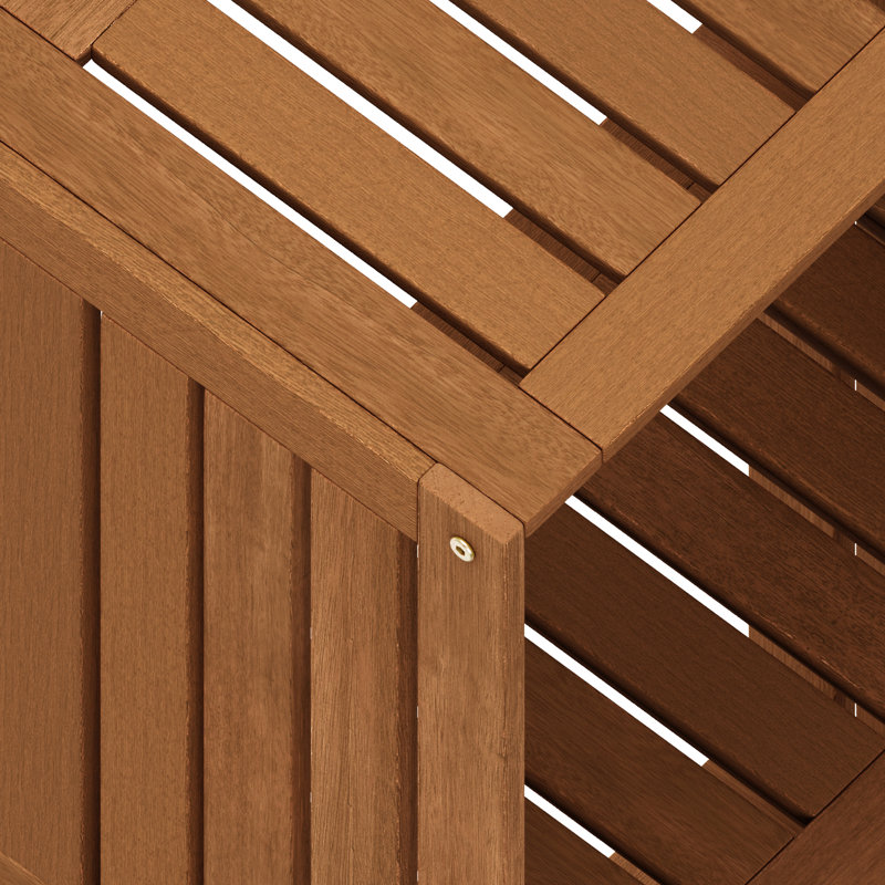 Wood Weather Resistant Plant Stand