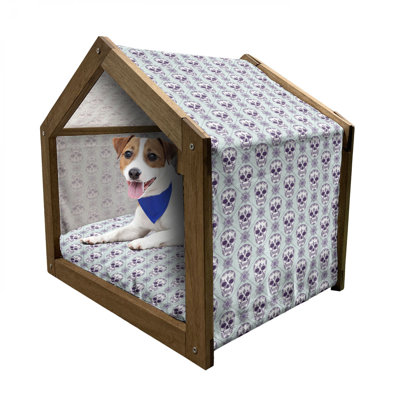 Wood Portable Dog House