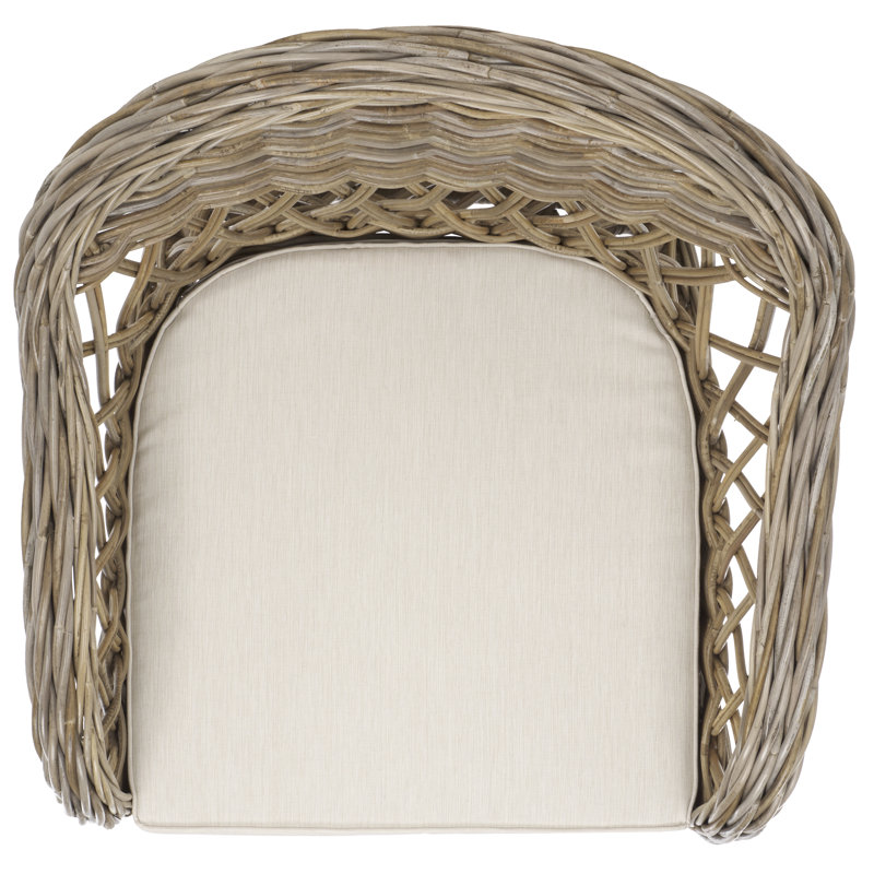 Sephina Upholstered Armchair, Natural Kubu