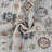 GLN Rugs Traditional Collection - Machine Washable Area Rug, Traditional Washable Rug, Non Slip Washable Rug, Low Pile Chenille Living Room Rug, Bedroom Rug, Kitchen Rug (Pink and Gray Rug)-66446192