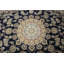 Tapis bleu marine en laine noué à la main Berntsen
