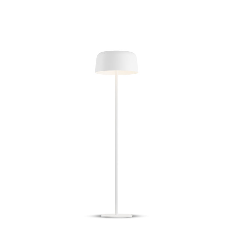 Yurei LED Floor Lamp, Matte White