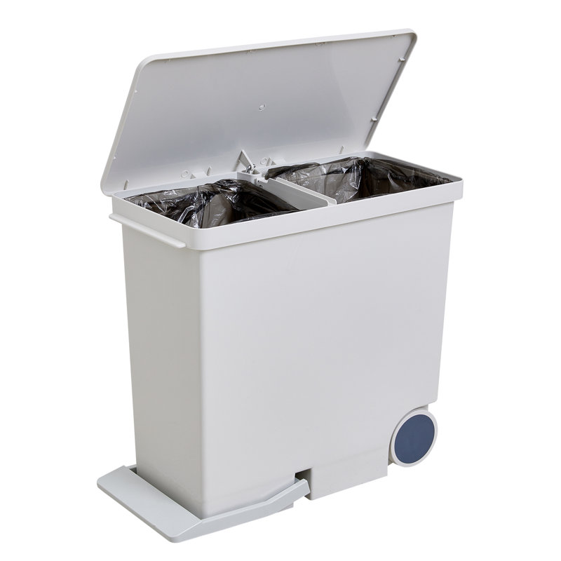 Plastic Step On Waste Bin - 26L