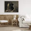 Cadre flottant rétro avec chat noir Witchy, design par Arlington Prints-1744488292-1744488293