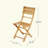 Remillard Premium All-Weather Wicker Outdoor Folding Dining Side Chair-1435195698