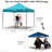 Commercial 10 Ft. W x 10 Ft. D Metal Pop-Up Canopy The Pop Up Canopies-50304957