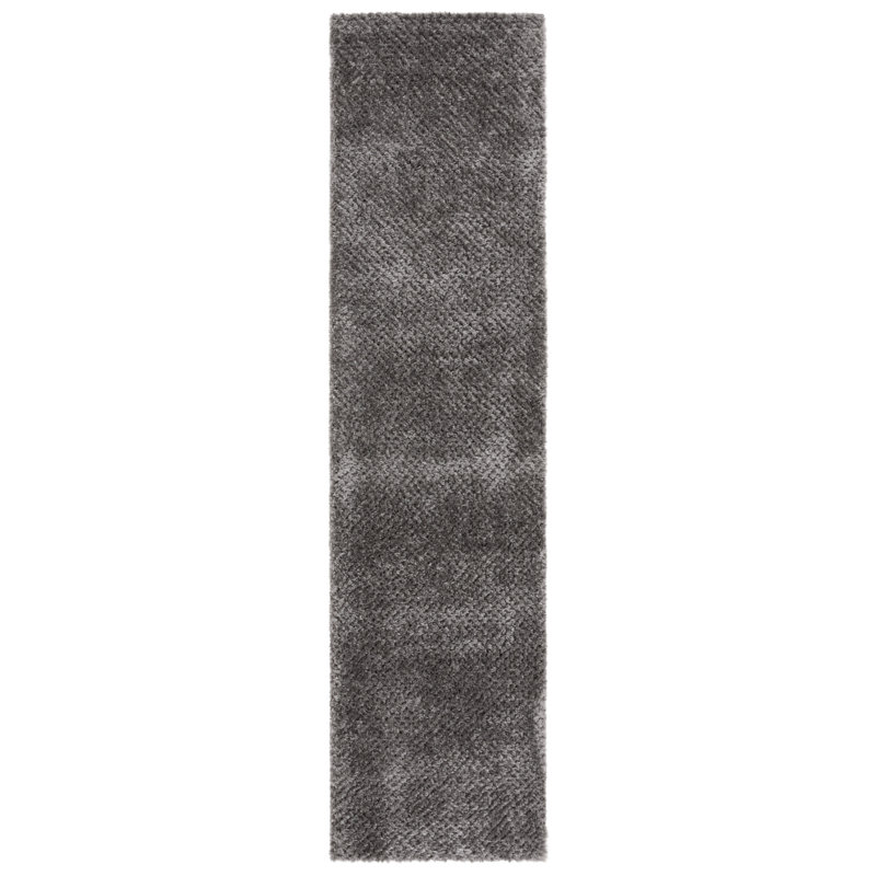 Ubertina Penelope Shag Performance Solid Color Rug, Runner 2' x 8'