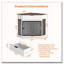 Caisse pour chien en MDF de 44,6 po-976299292