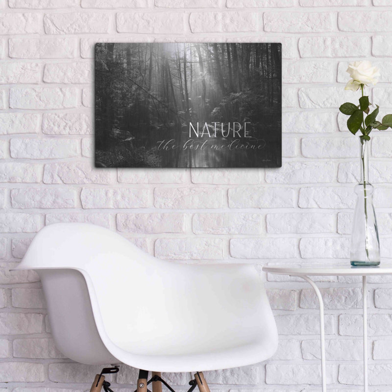 «Nature The Best Medecine» par Lori Deiter, H 16 po x l 24 po