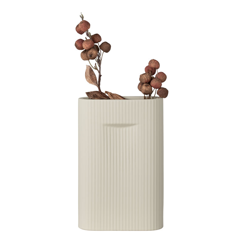 Myshon Ceramic Table Vase, 26cm H x 16.5cm W x 16.5cm D