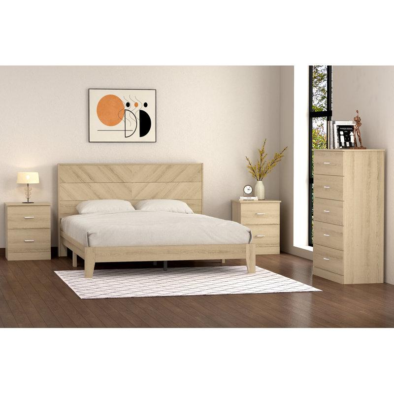 Curtis 4 Piece Bedroom Set, Queen