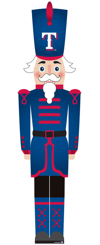 Texas Rangers 46" Nutcracker Leaner