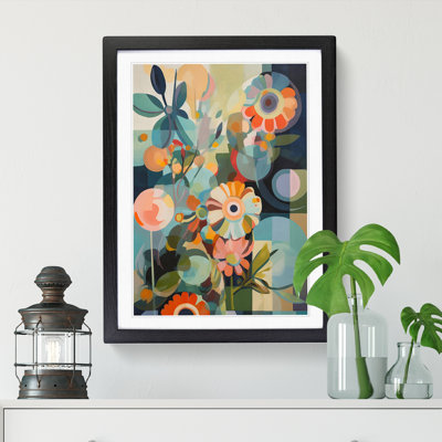 Retro Flowers Vol.11 - Single Picture Frame Print