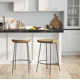Samanthia Solid Wood Bar and Counter Stool