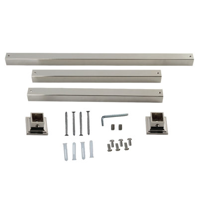 Kingston Brass Fauceture Console Sink Legs Wall Support