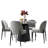 Gweneva 5 - Piece Solid Oak Round Pedestal  Dining Set-100845136