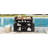 52.8"W Wicker Outdoor Grill Cart with Extended Plastic Wood Table Top-1191093649