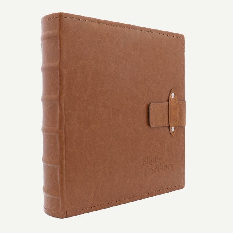 Faux Leather Album, 5" x 7", Brown