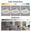 22inch modern leafless ceiling fan with remote control removable and washable, reversible motor