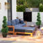 90cm Faux Boxwood Topiary in Metal Pot