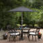 Parasol de marché pour terrasse 7,5 pi avec manivelle-83825005