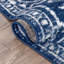Tapis bleu foncé rétro Dazzle-1172613985