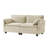 Herrick 74"W Modern Elephant Ear-Shaped Armrests Sofa-1088713241