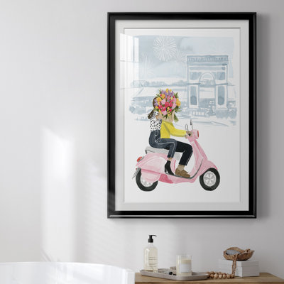 " Paris In Love I " Painting Print