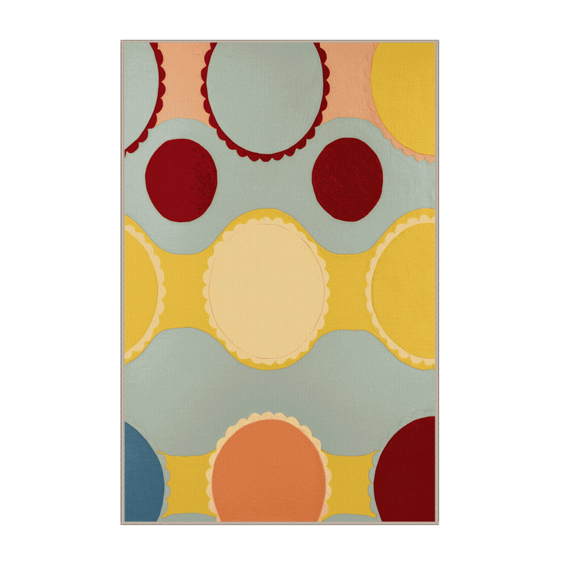 Spirited Pop Rug, Rectangle 6' x 9'