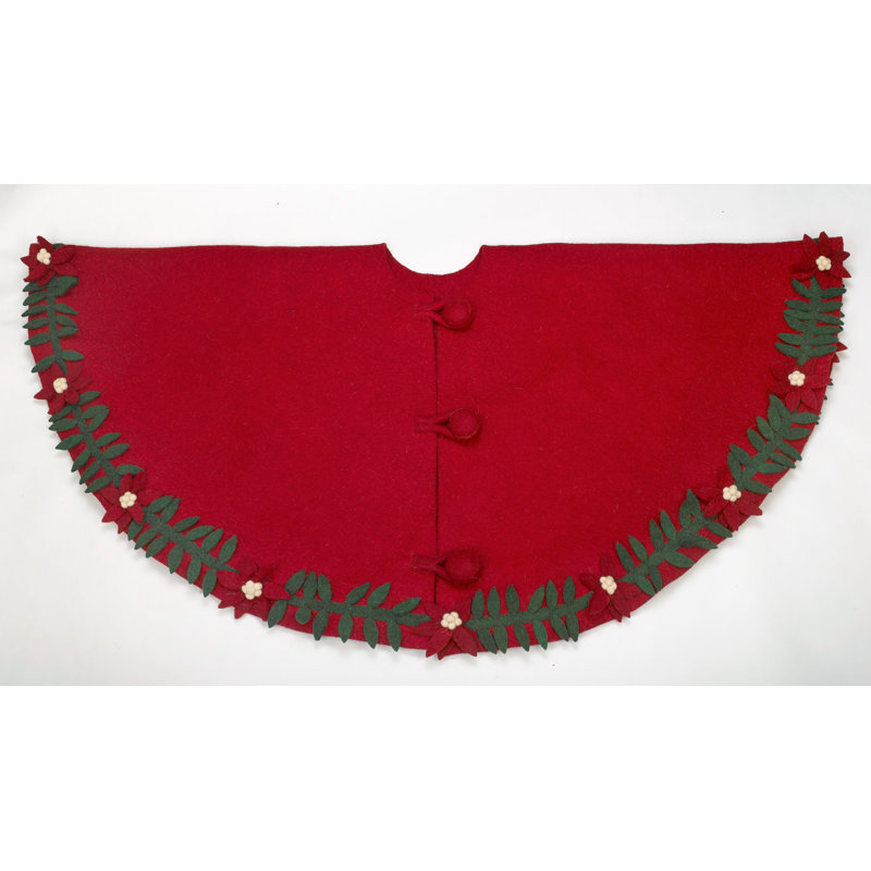 Poinsettia Tree Skirt