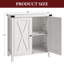 Armoire de rangement Buffet Cabinet Farmhouse avec portes et tablettes-24294861