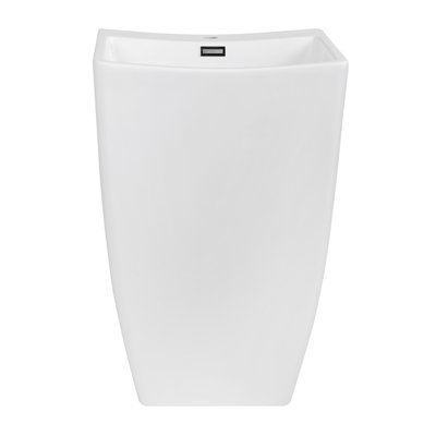 Lavabo autoportant en résine 22 po