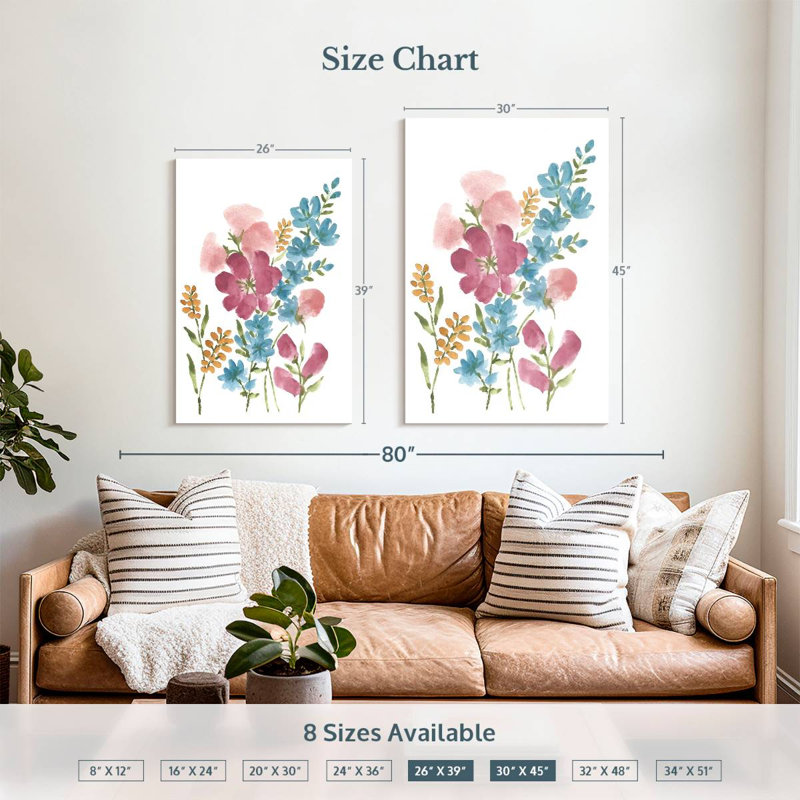 Bouquet de fleurs Harnek Boho II, H 39 po x l 26 po