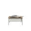 Table de jeu / jeu, finition blanche