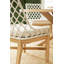 Chaise d'appoint de patio avec coussin Paulsen