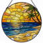 Vitrail 12 "H Sunset Beach-1140062846