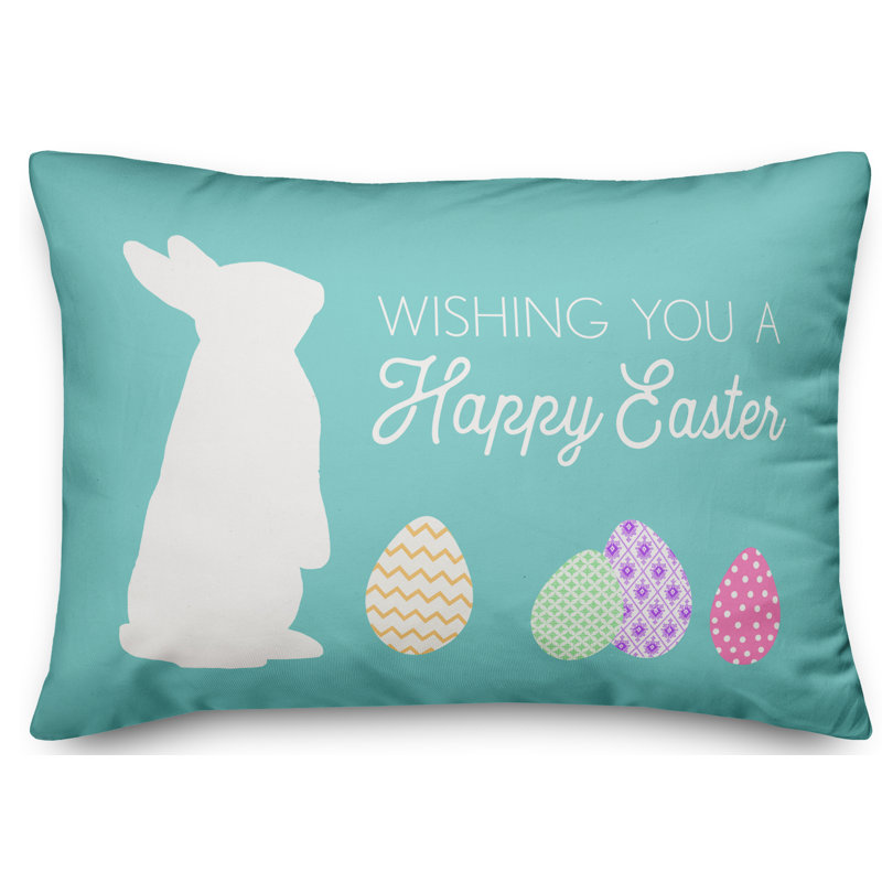 Hippity Hoppity Throw Pillow