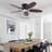Kerrian Ceiling Fan Chandelier with Light and Remote-523016559