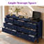Commode 7 tiroirs Philomena, l 53,1 po-129957383