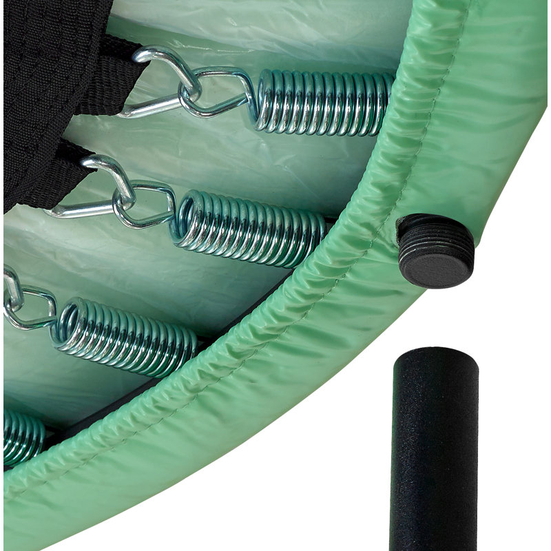 Green 38" Round Water-Resistant Trampoline Safety Pad