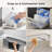 VIKIO 36" 900 CFM Convertible Insert Range Hood In Stainless Steel With Baffle Filter-111804304
